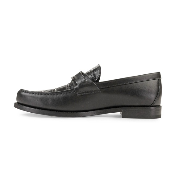 Louis Vuitton Black Crocodile Upper Major Loafers size 7.5 - Picture 4 of 7